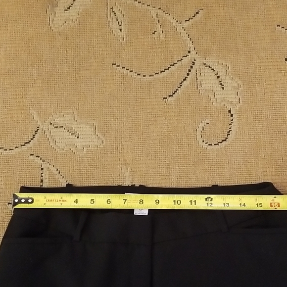 Liz Claiborne Black Boot Cut Dress Pants Business Casual - Picture 3 of 5